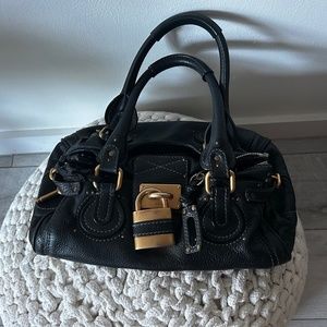 Chloe paddington bag (black)